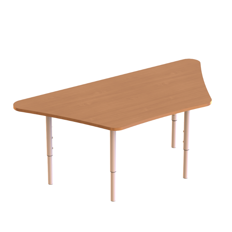 Стіл для дитячого садочку МЕБЛІ-ТЕХНОСТИЛЬ (ДС-3РВ) Трапеція